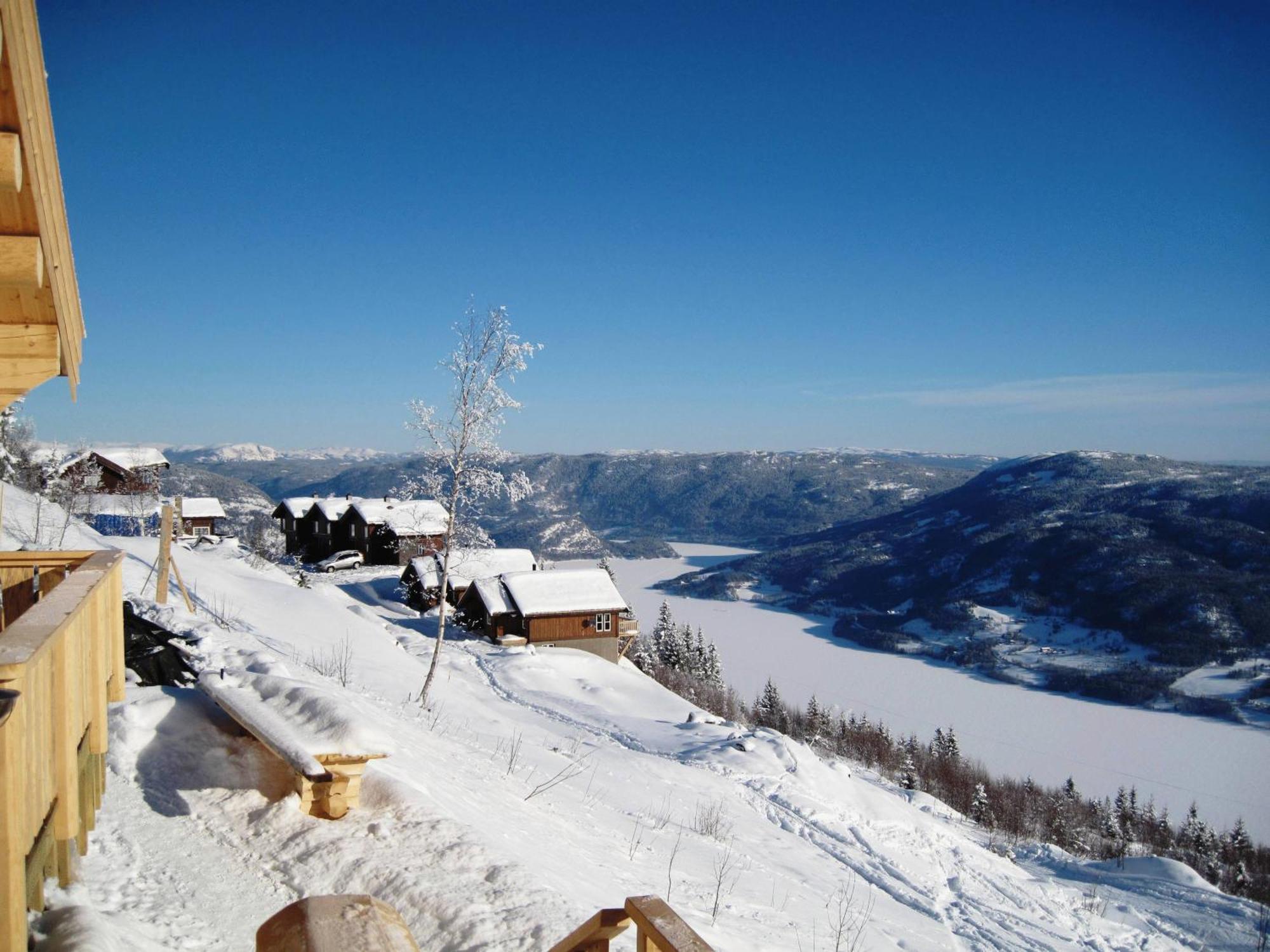 Norefjell - Storhytte Med Jacuzzi Og Fantastisk Beliggenhet Noresund Екстериор снимка